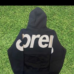 Supreme Big Logo Jacquard Hoodie 