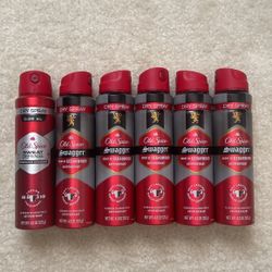 Old Spicy Swagger Men’s Deodorant Spray (6) For $25