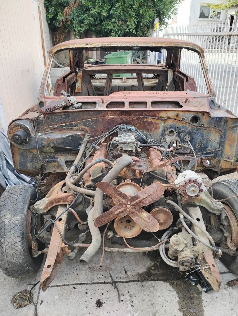 64 SS Chevy Impala Frame Under Carriage 350 Ingine