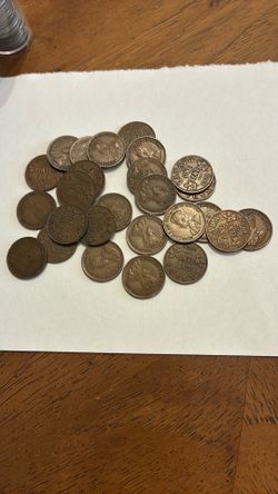 25 Canadian Pennie’s