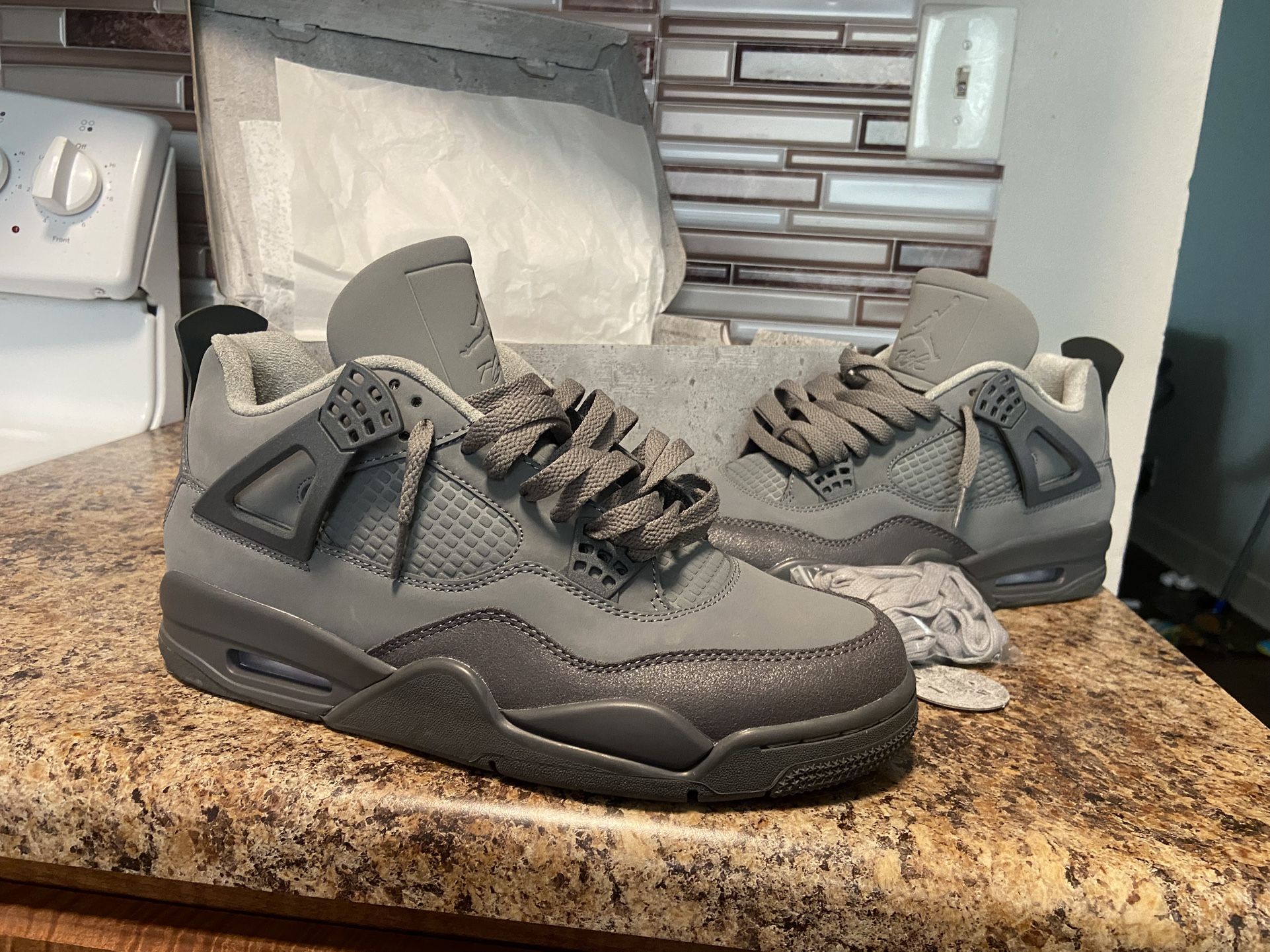 Jordan 4 wet cement (Brand new) new arrivals