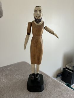 Vintage wood Carving - Made in the Phillipines