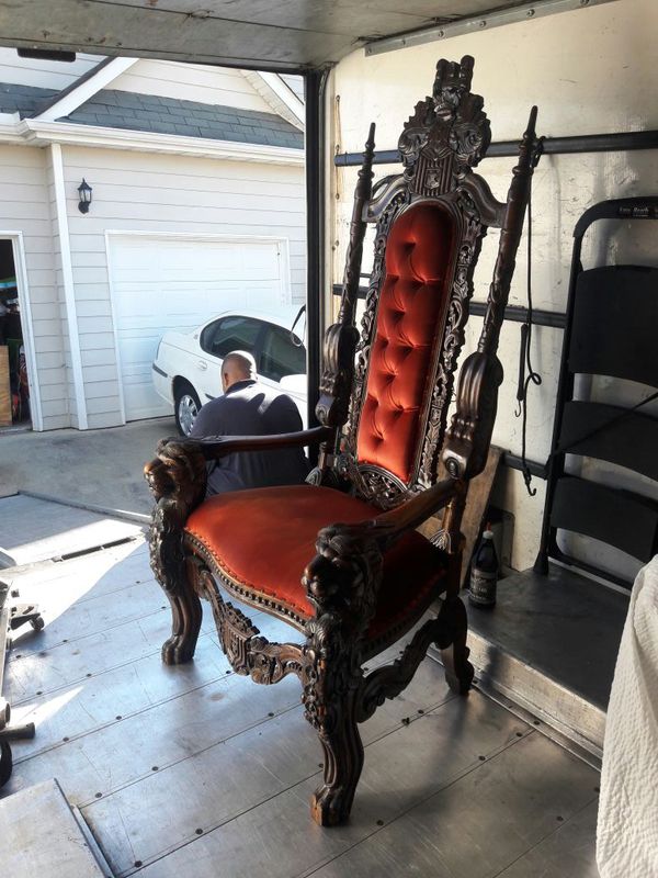 Throne Chairs For Sale As Is For Sale In Atlanta Ga Offerup