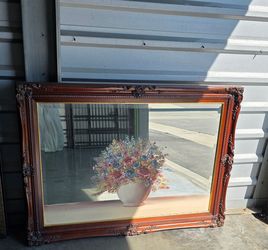 Hand painted mirror