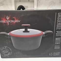 Hell's Kitchen Casserole Pot w/lid