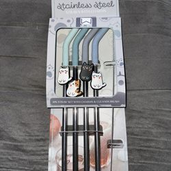 Reusable Straws With Cats! 