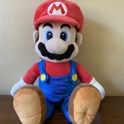 🎮 🍄 Universal Studios Epic Universe Super Nintendo World Mario XL Large 20" Plush Stuffed Animal