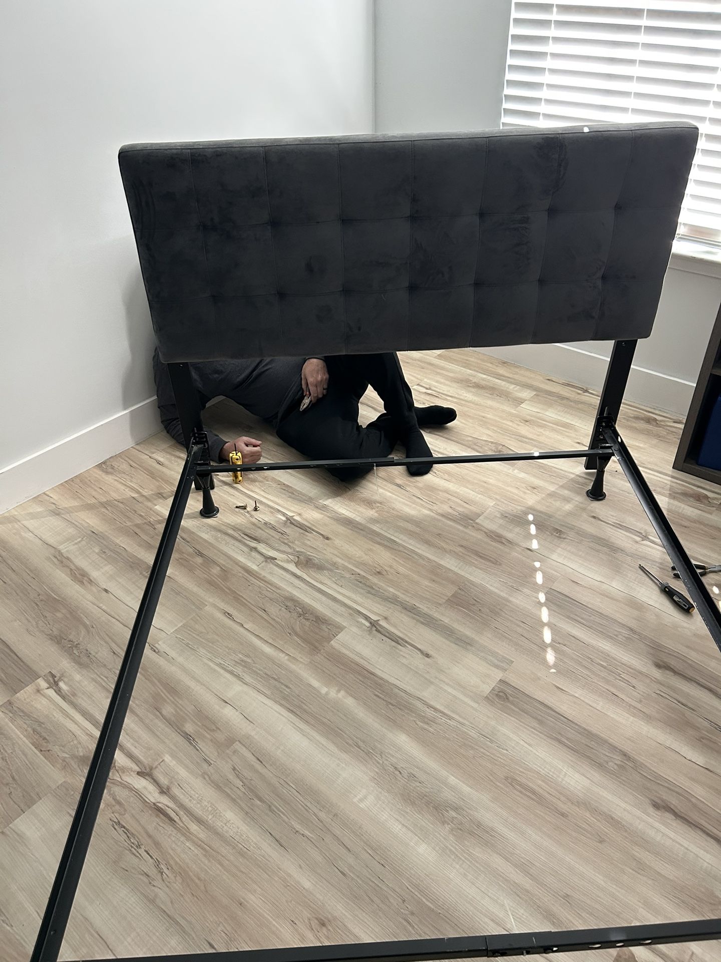 Full Size Frame And Brand New Headboard