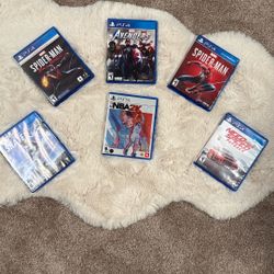 6 PS4 And Ps5 Games