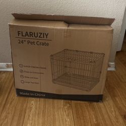  Flaruziy 24 Inch Pet Crate. 