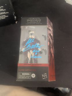 Star Wars Black Series Clone Captain Rex Signed Dee Bradley Baker Figure