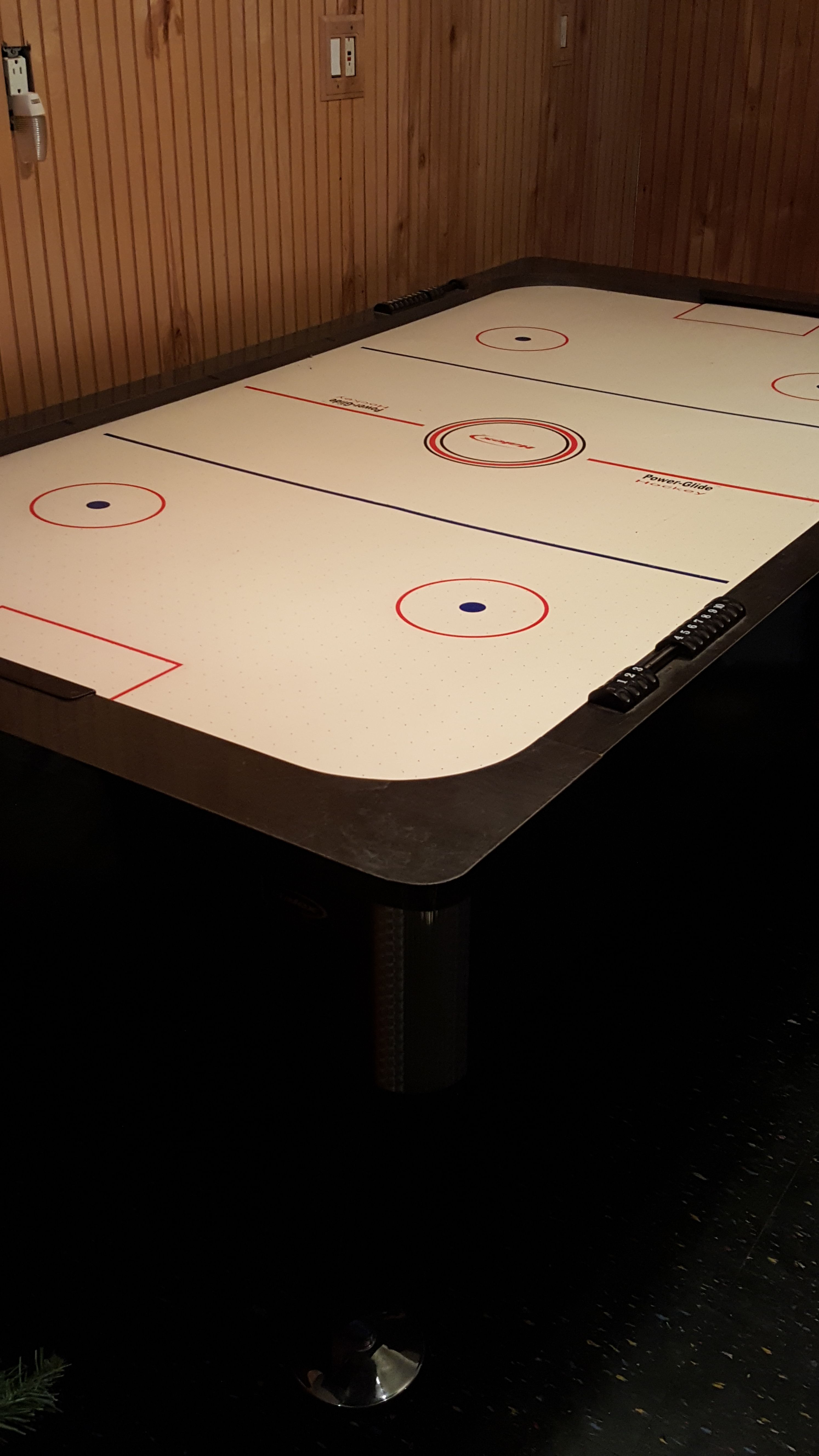 7 foot Air hockey table by Halex