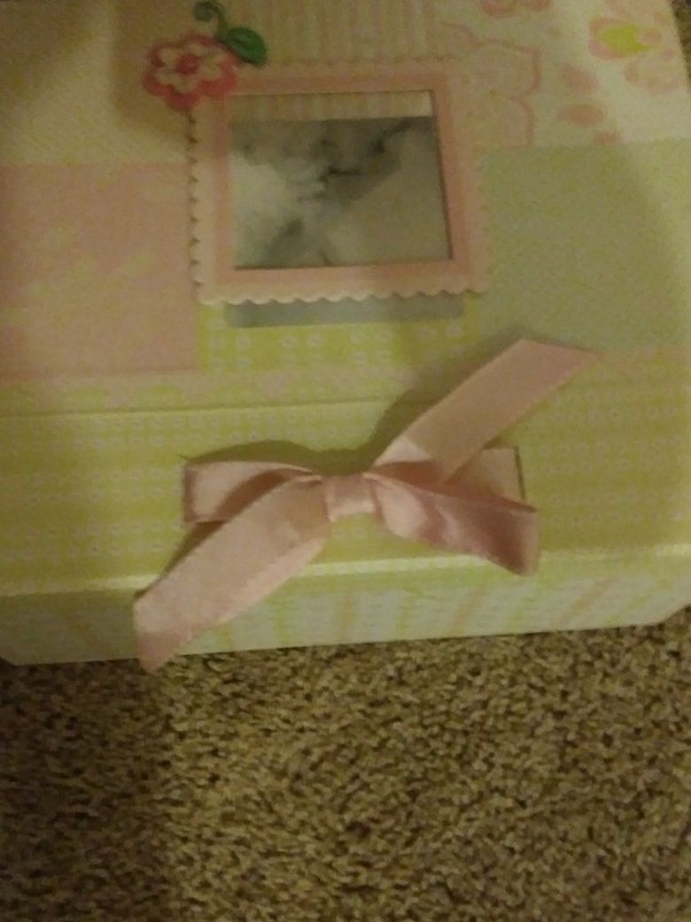 Keepsake Box For New Baby Girl