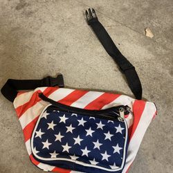 American Flag Fanny Pack