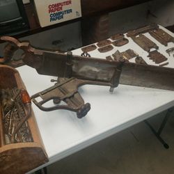 Antique Tool, Hinges, & Hardware Lot