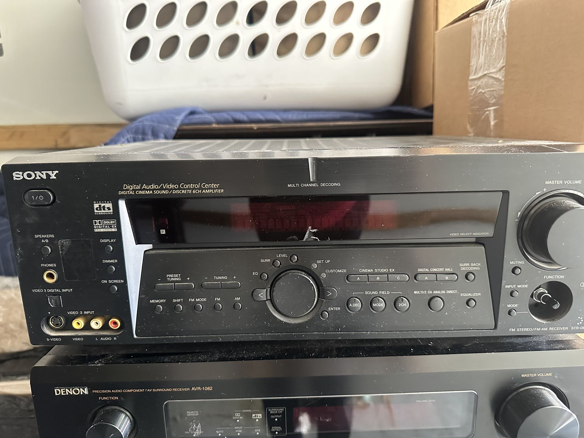 Sony And Denon Receivers