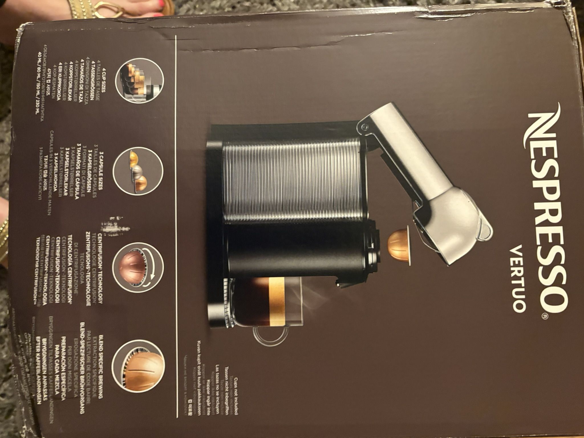Brand New In Box Nespresso Maker