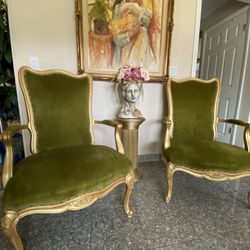 Very beautiful Gorgeous Antique French Victorian chairs