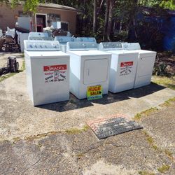 Washers And Dryers Working 30 Days Warranty 
