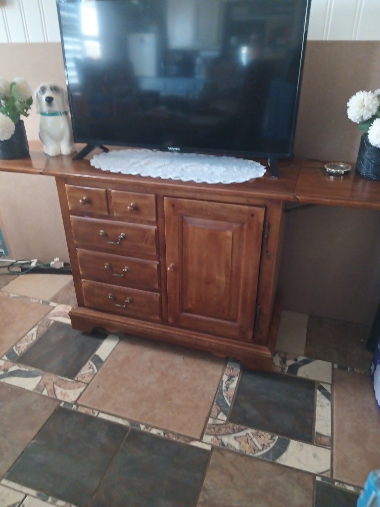 Element TV and Cabinet