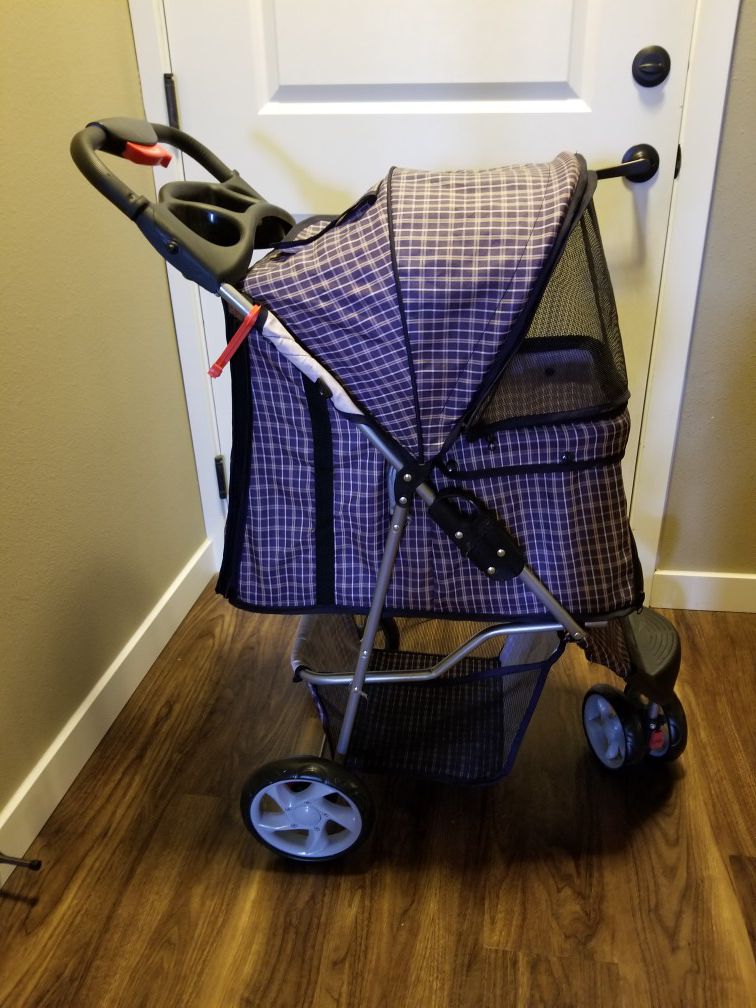 Collapsible Pet Stroller - Like New!