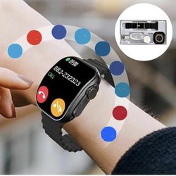 Watch Smart Watch for Men, Smartwatch Military, 2026 New Multifunctional Men Women's Smartwatch, Men's Waterproof Digital Sports Watchs with Heart Rat