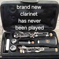 Brand New Student Clarinet, Has Never Been Played. 