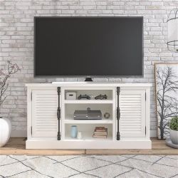 Ameriwood Home Sienna Park TV Stand up to 65" in White