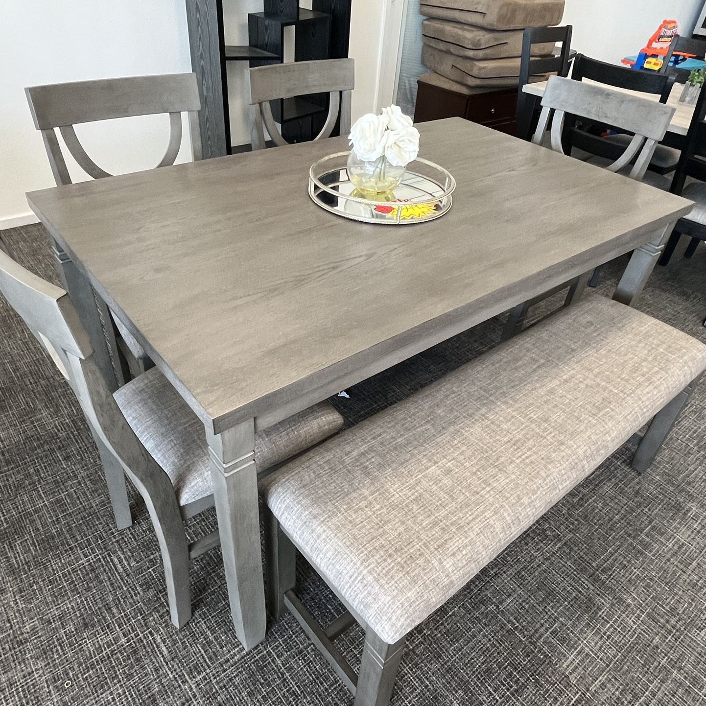 6pc Dining Table Set 