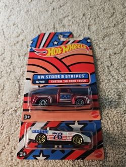 2022 Hot Wheels HW Stars And Stripes Set Of 2