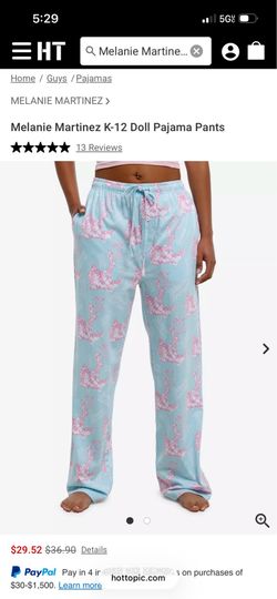 Melanie Martinez Crybaby Lounge Pants S