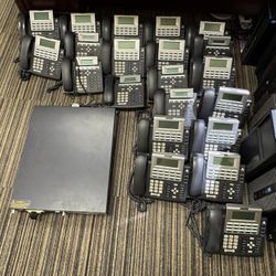Business phone System Altigen Max2000 +21 Phones