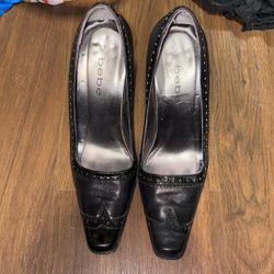 BEBE Black Heels Size 7 