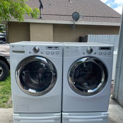 LG washer and gas dryer 