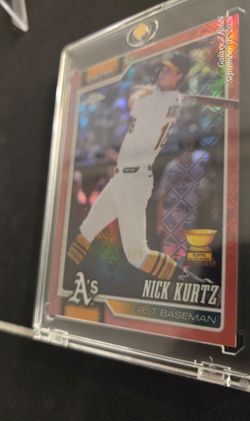 Topps 2026 Rose Gold  1/1 Nick Kurtz Gold Cup.