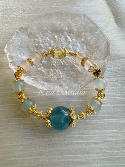 Brand New Hand Made Crystal Bracelet 022