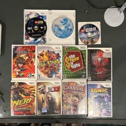Wii Games $15 Each