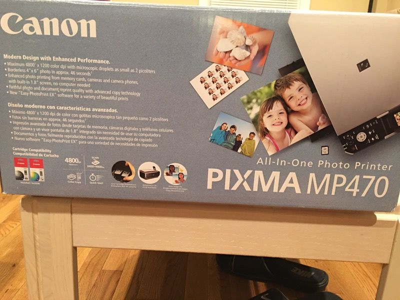 Canon Pixma MP470 All-in-one Photo Printer