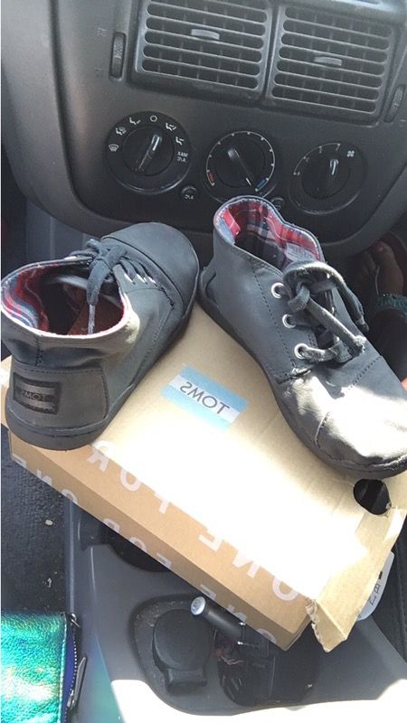 Kids Toms black size 1