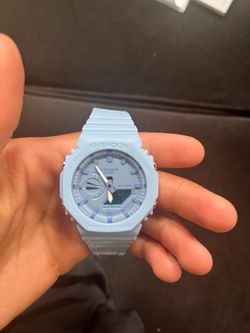Baby blue G-Shock protection