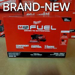 Milwaukee
M12 FUEL 12V Lithium-Ion Brushless Cordless 6 in. Random Orbital Sander (3/16 in. Orbit) Tool-Only