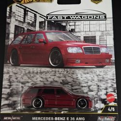 Hotwheels Premium Mercedes Benz E 36 Amg