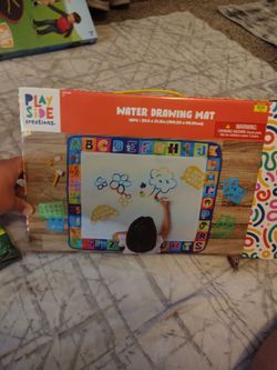Kids water drawing mat