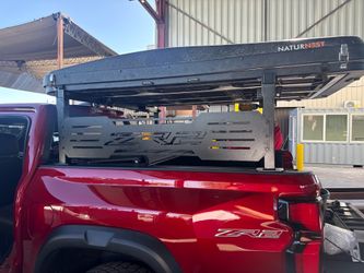 Custom rack for overlander tent