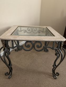 Fossil Stone coffee table