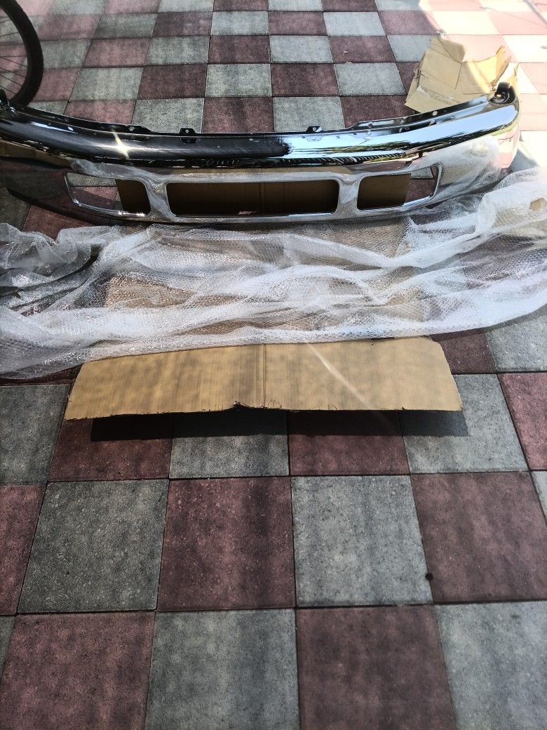 New Front Bumper Steel Chrome Fits 05-07 Ford F -450super Duty