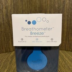 🔥 BREATHOMETER BREEZE Wireless Smartphone Breathalyzer NEW 🔥