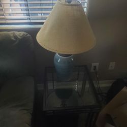 Couch Love Seat 2 End Tables And Lamp