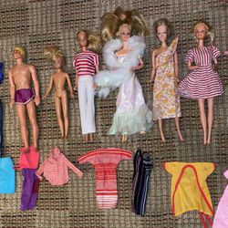 1980 Barbie dolls