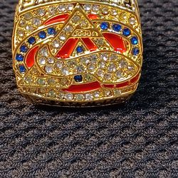 2001 Colorado Avalanche Ring Ray BOURGUE NHL MVP New